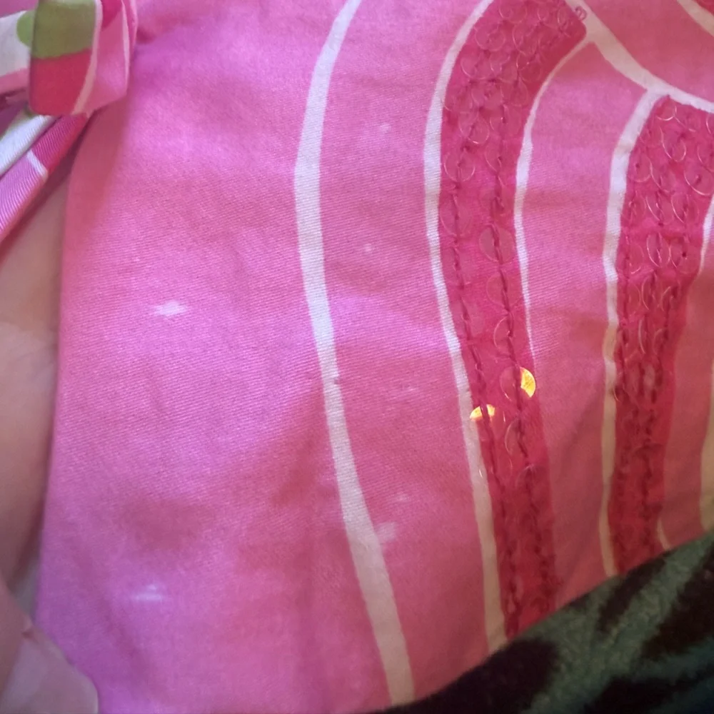 Lilly Pulitzer Jubilee shift dress sleeveless size 4 pink with sequins - Picture 9 of 11